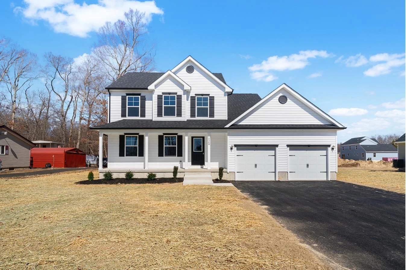 Isabella model new construction home with 2-car garage — South Jersey